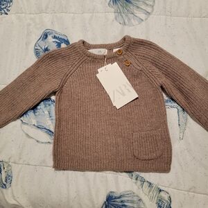 Zara Purl Knit Sweater